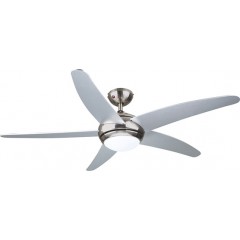 Gruppe R52001-XY-1L Ανεμιστήρας οροφής με διπλής όψης πτερύγια Wenge/Silver 